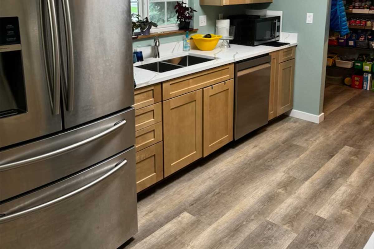 Kitchen after Rapid Response Restoration