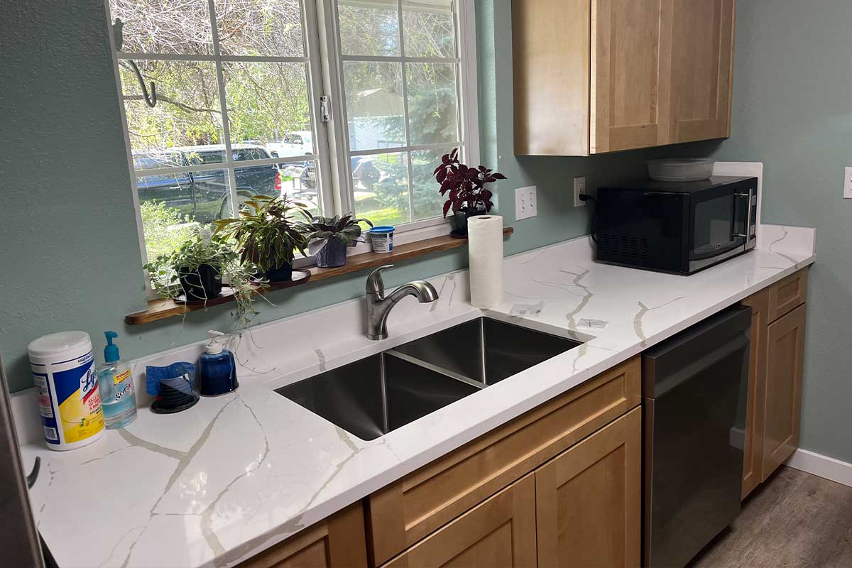 Kitchen after Rapid Response Restoration