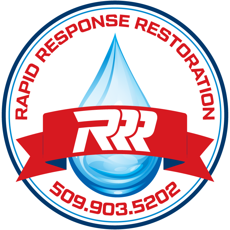 Rapid Response Restoration - Circle Logo White